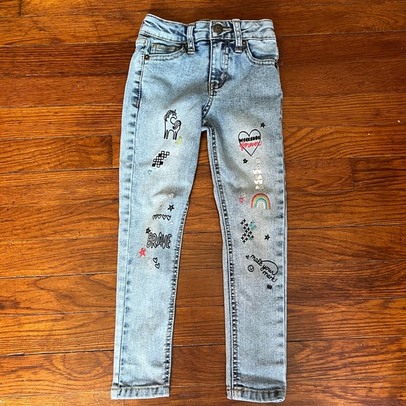 Cat & Jack size 4 ultimate stretch jegging - Picture 3 of 6